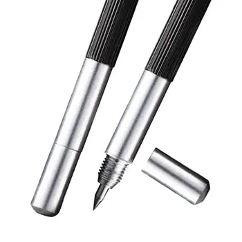 4шт Портативная ручка для нанесения надписей из карбида вольфрама, стекло для гравировальной ручки 24