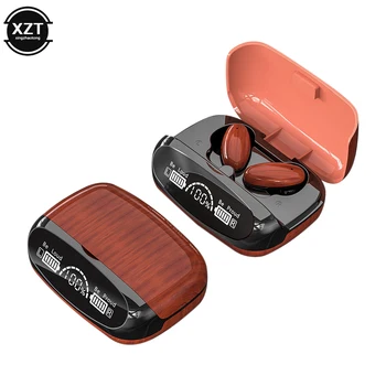 Беспроводные Bluetooth-совместимые наушники M35 с микрофоном, стереофоническим шумоподавлением, басами, сенсорным управлением, спортивная гарнитура-вкладыш