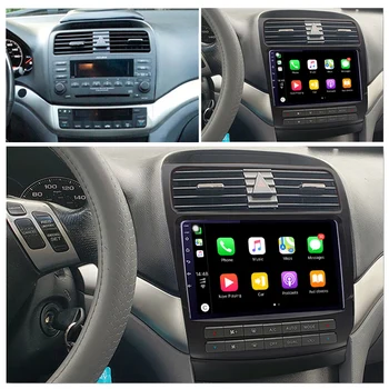 Автомагнитола Android для Acura TSX 2004-2008 CARPLAY GPS-Навигация, Мультимедийный плеер, экран стереосистемы головного устройства, аудио-видеоплеер 10