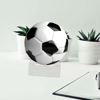 Подставка для показа футбольных мячей Прозрачные акриловые подставки для показа мячей Устойчивая конструкция для футбола Баскетбол для Футбола для спорта 25